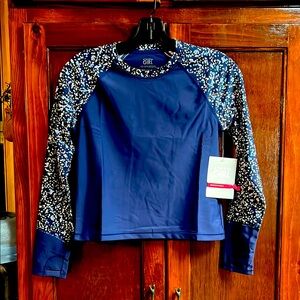 Girls size L/12 Athleta brand, long sleeve rash guard Gold Coast